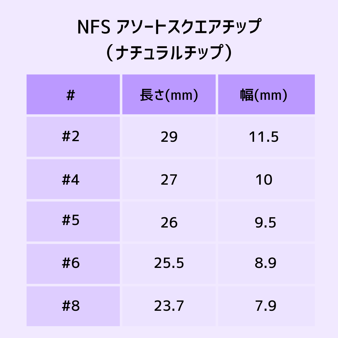 NFS アソートスクエアチップ #4